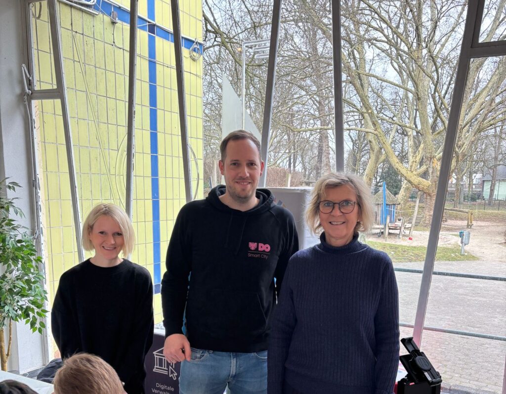 Auf dem Bild ist das Team Smart City zu sehen.